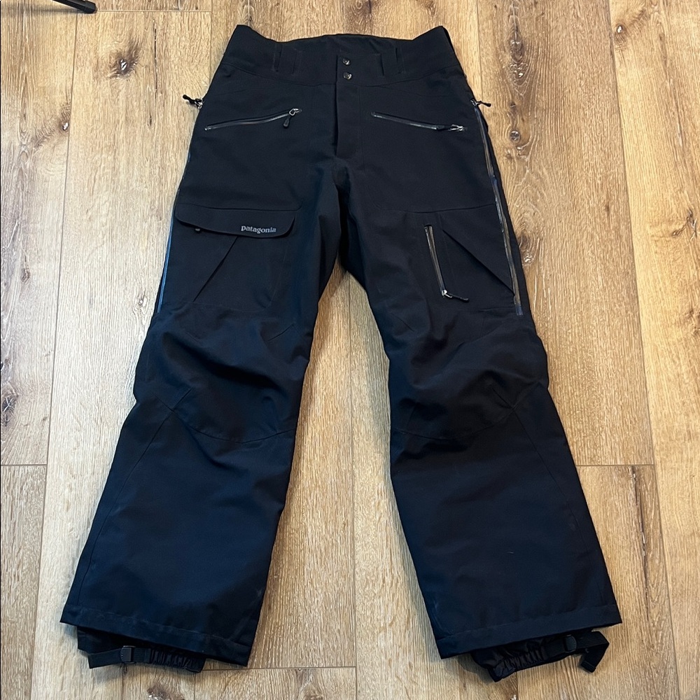 Patagonia H2NO Black Ski/Snow Pants Size Small